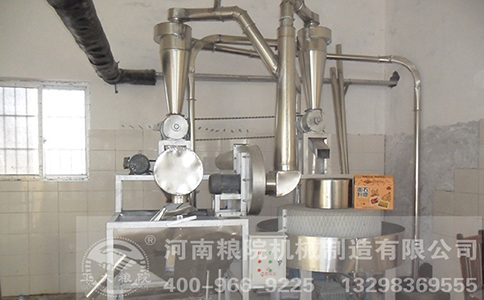 石磨面粉机组