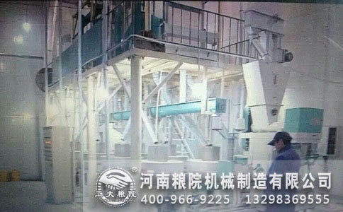 石磨面粉机组